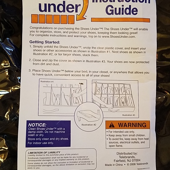 The Shoes Under organizer and shoe protecter - Picture 3 of 5